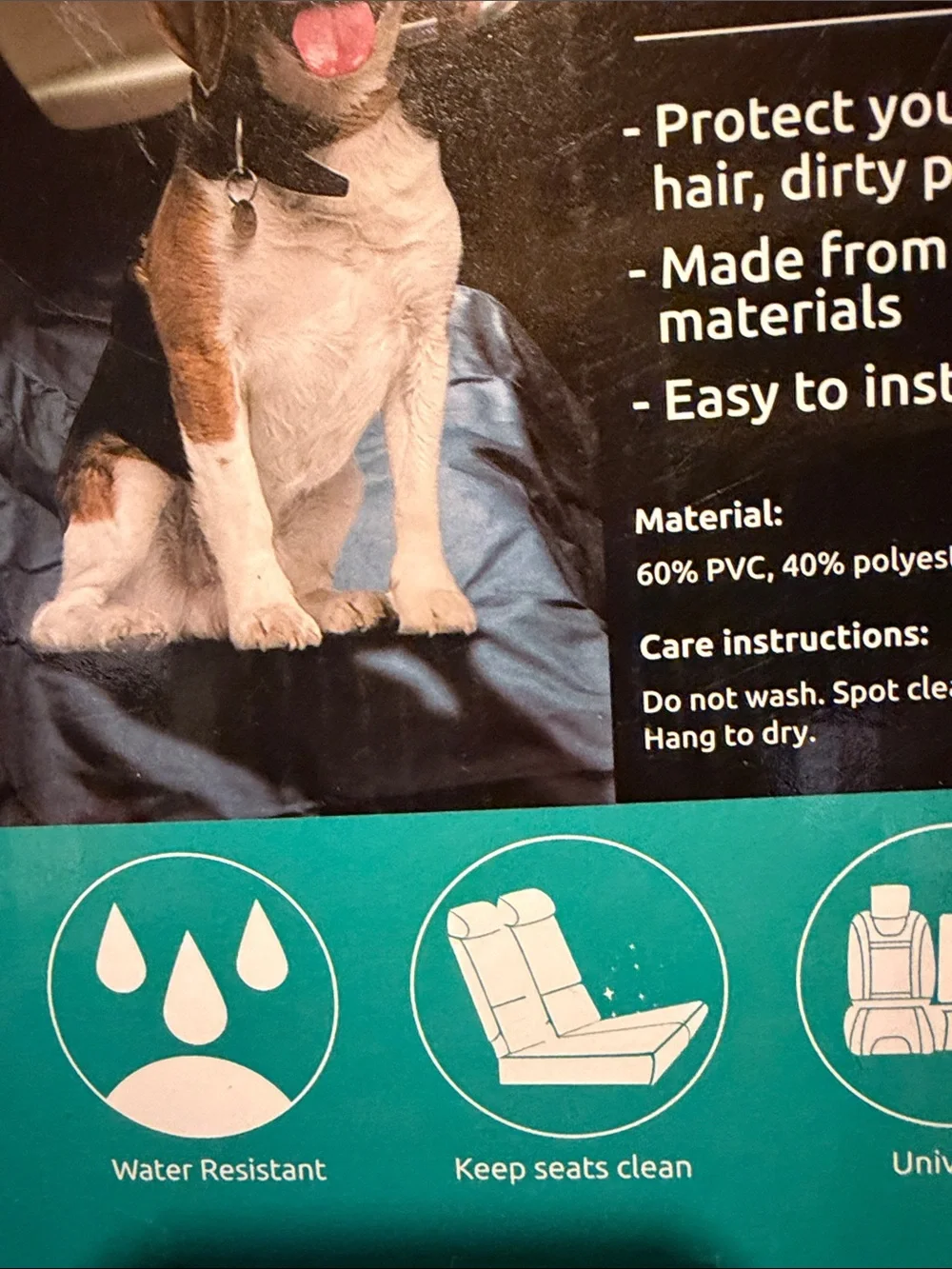 Pet Trends Pet Car Seat Cover 46” x 55”